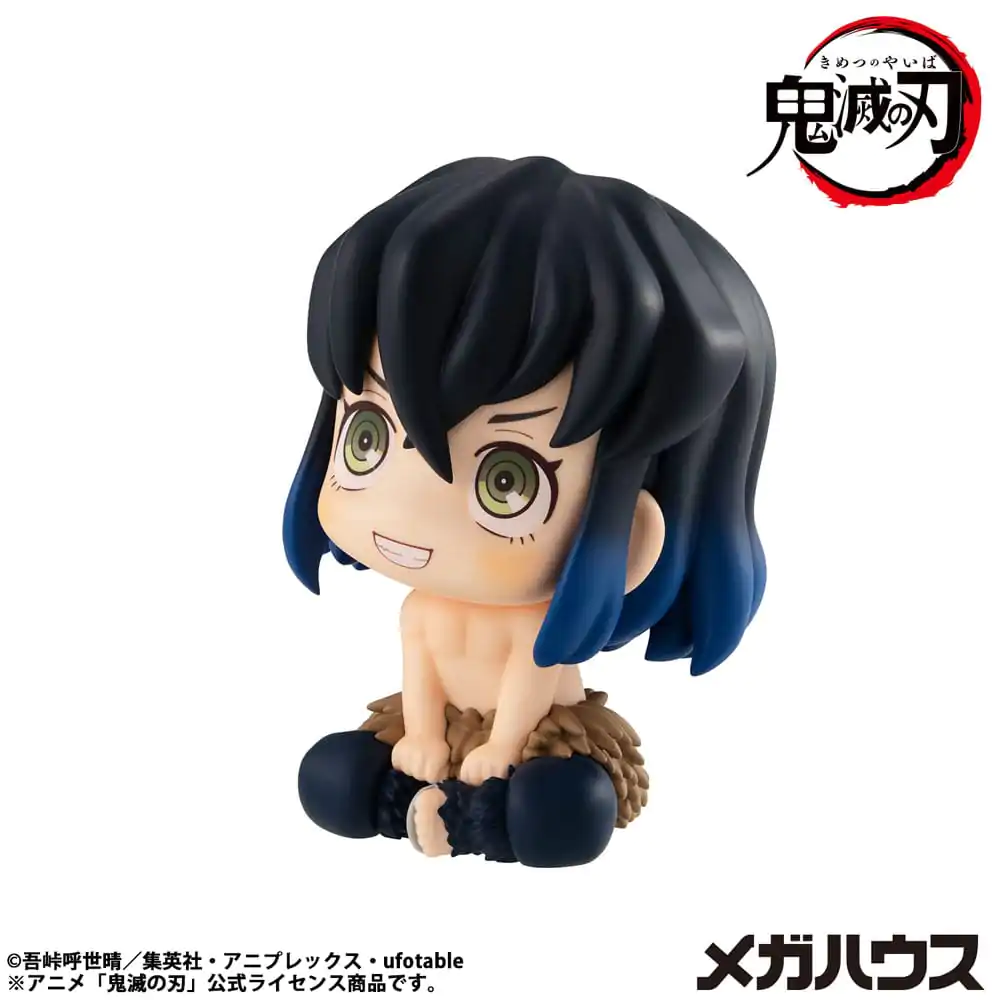 Demon Slayer Kimetsu no Yaiba Look Up PVC socha Hashibira Inosuke 10 cm fotografii produktu