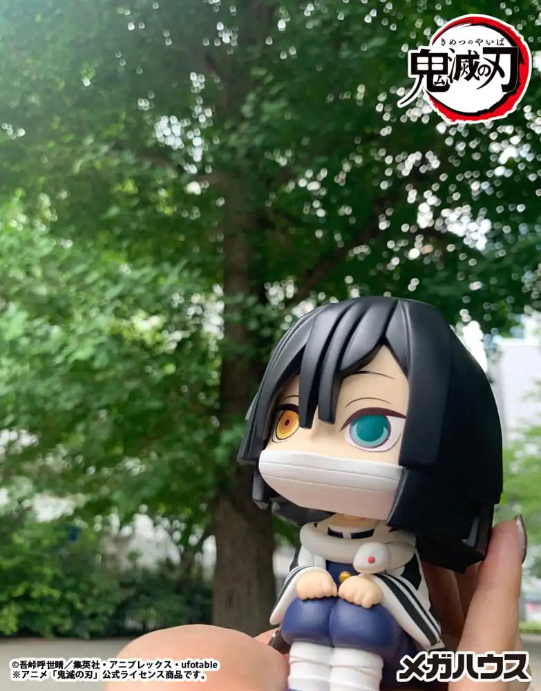 Demon Slayer Kimetsu no Yaiba Look Up PVC Soška Iguro Obanai 11 cm fotografii produktu