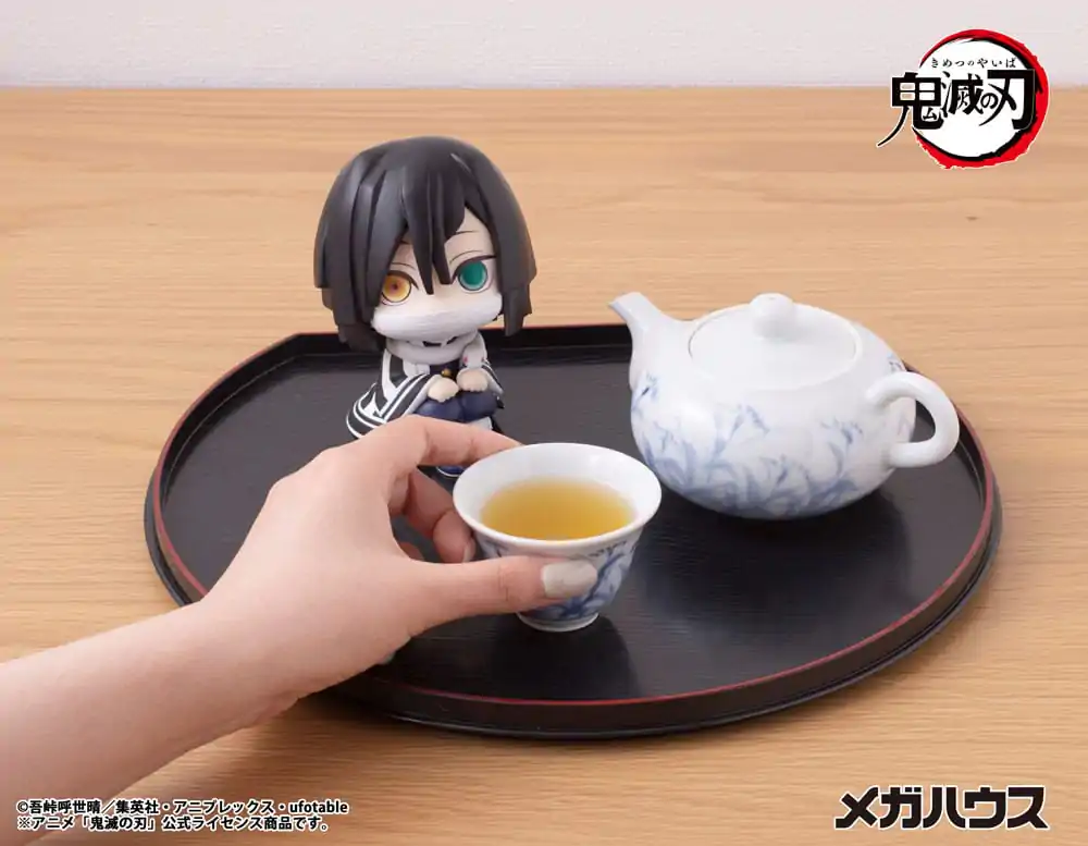 Demon Slayer Kimetsu no Yaiba Look Up PVC Soška Iguro Obanai 11 cm fotografii produktu