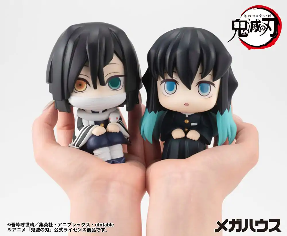 Demon Slayer Kimetsu no Yaiba Look Up PVC Soška Iguro Obanai 11 cm fotografii produktu