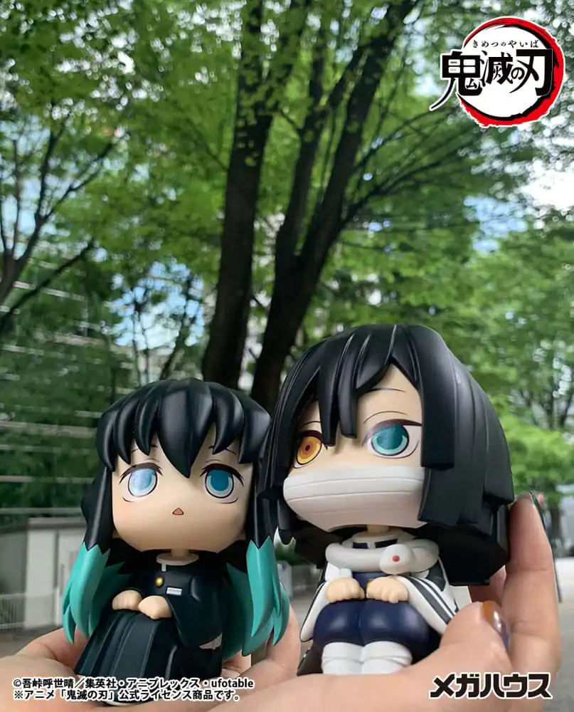 Demon Slayer Kimetsu no Yaiba Look Up PVC Soška Iguro Obanai 11 cm fotografii produktu