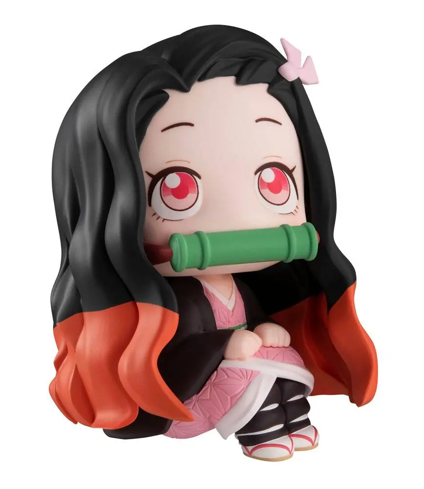 Demon Slayer Kimetsu no Yaiba Look Up PVC soška Nezuko Kamado 10 cm fotografii produktu