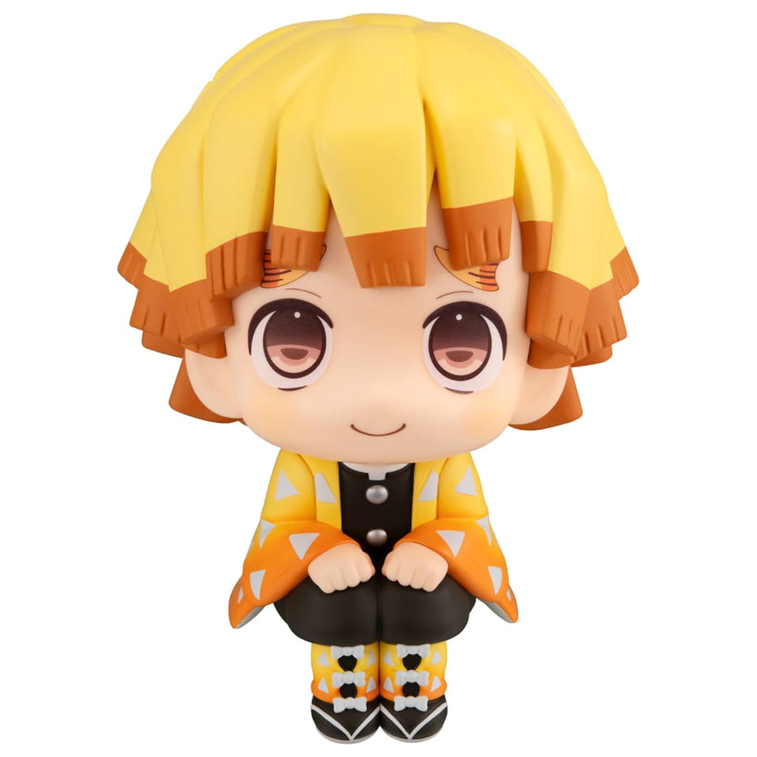 Demon Slayer Kimetsu no Yaiba Look Up PVC Socha Zenitsu Agatsuma Smile Ver. 11 cm fotografii produktu