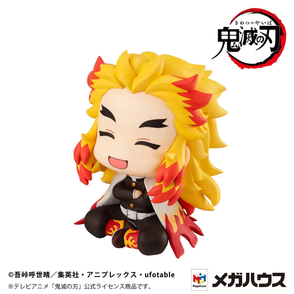 Demon Slayer: Kimetsu no Yaiba Look Up PVC Soška Rengoku Kyoujurou Smile Ver. 11 cm (s dárkem) fotografii produktu