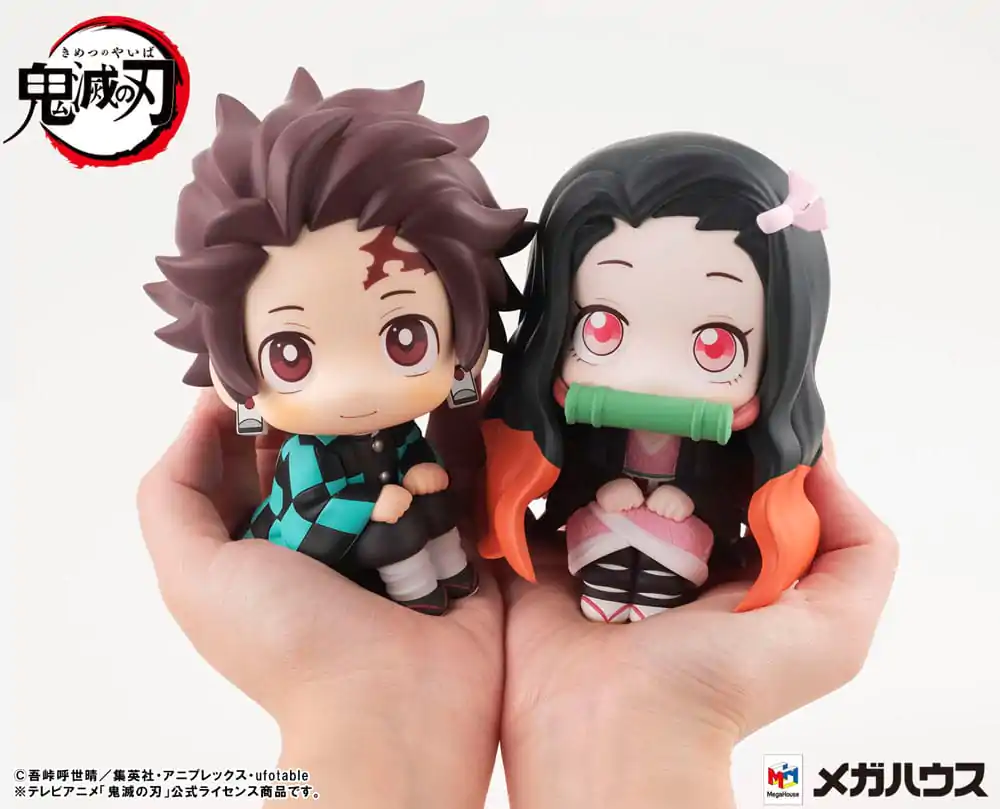 Demon Slayer Kimetsu no Yaiba Look Up PVC soška Tanjiro Kamado 11 cm fotografii produktu