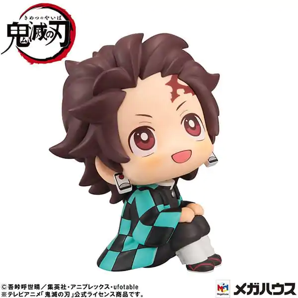 Demon Slayer: Kimetsu no Yaiba Look Up PVC soška Tanjiro Kamado Sharp Face Ver. 11 cm fotografii produktu