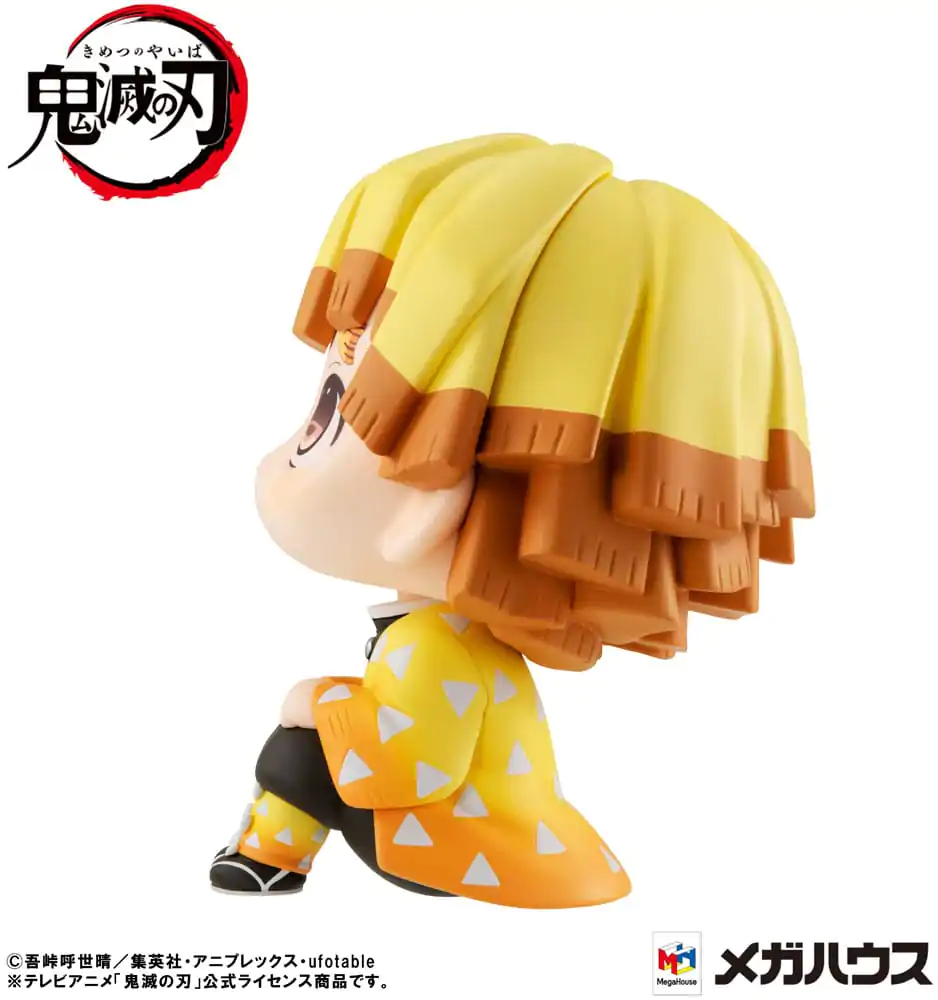 Demon Slayer Kimetsu no Yaiba Look Up PVC soška Zenitsu Agatsuma 11 cm fotografii produktu