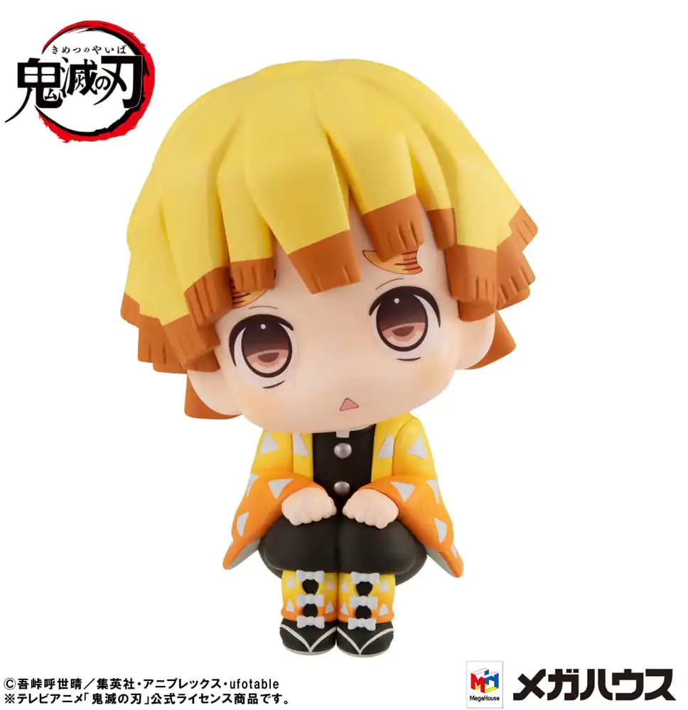 Demon Slayer Kimetsu no Yaiba Look Up PVC soška Zenitsu Agatsuma 11 cm fotografii produktu