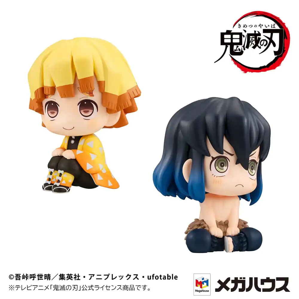 Demon Slayer: Kimetsu no Yaiba Look Up PVC soška Zenitsu Agatsuma Smile verze & Inosuke Hashibira Bossy verze 11 cm (s dárkem) fotografii produktu