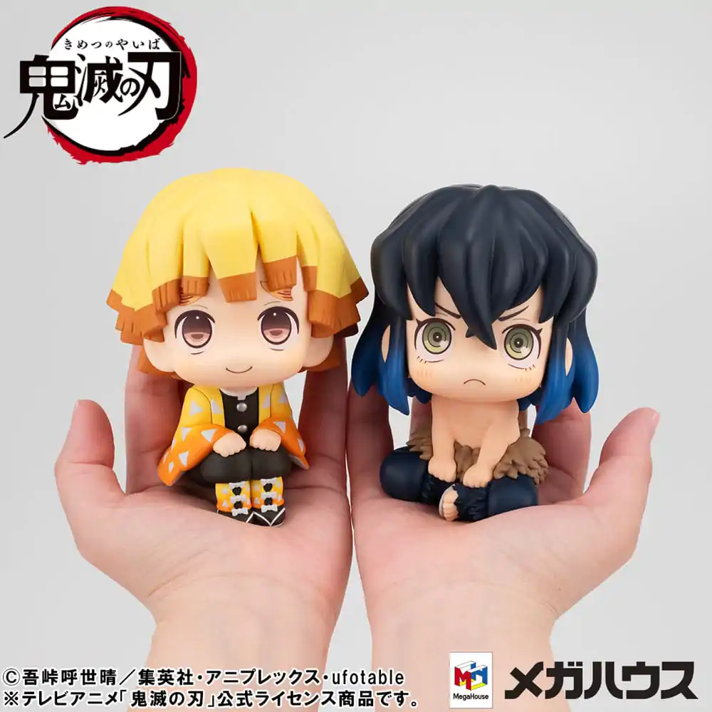 Demon Slayer: Kimetsu no Yaiba Look Up PVC Soška Zenitsu Agatsuma Smile Ver. 11 cm fotografii produktu