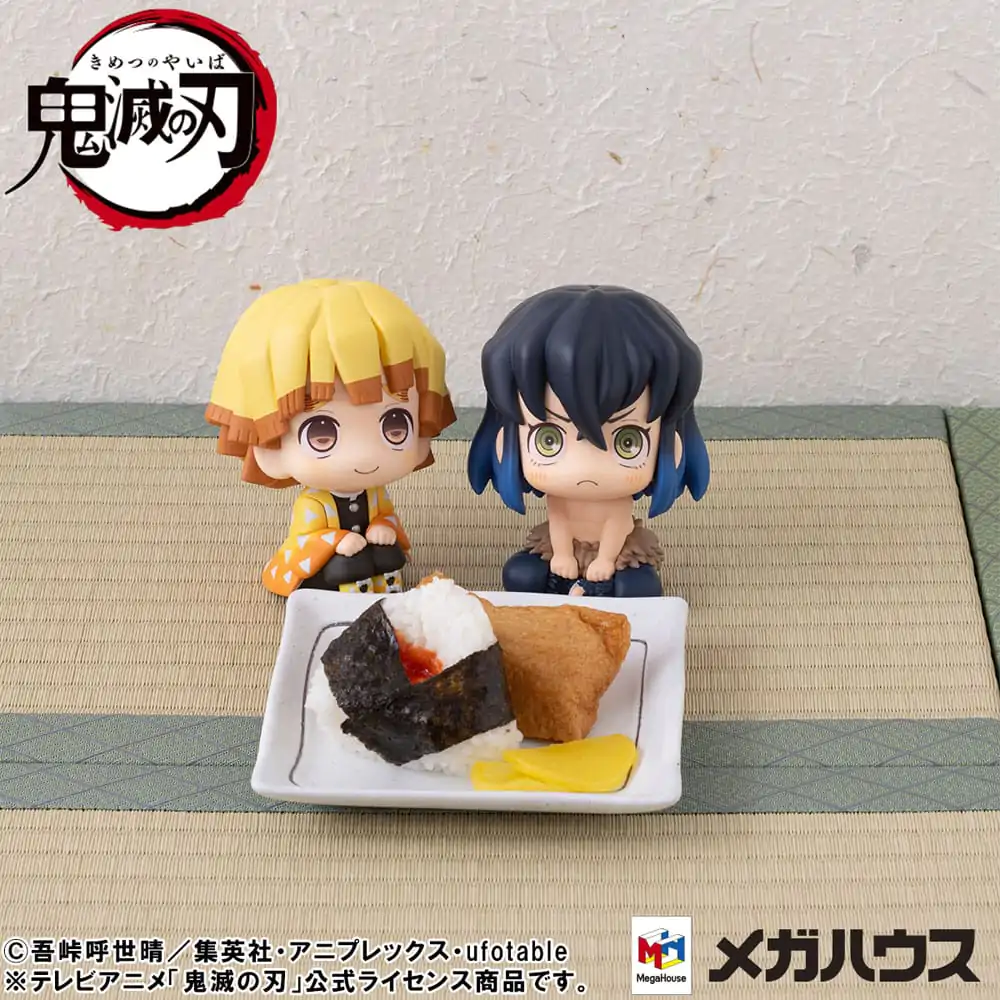 Demon Slayer: Kimetsu no Yaiba Look Up PVC Soška Zenitsu Agatsuma Smile Ver. 11 cm fotografii produktu
