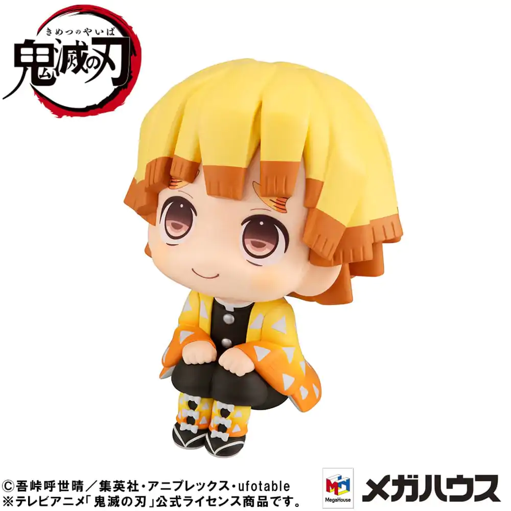 Demon Slayer: Kimetsu no Yaiba Look Up PVC Soška Zenitsu Agatsuma Smile Ver. 11 cm fotografii produktu