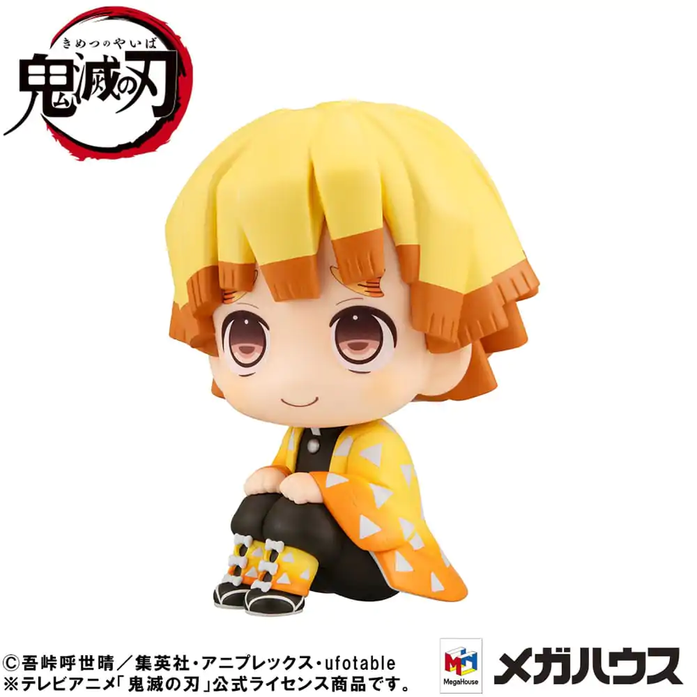 Demon Slayer: Kimetsu no Yaiba Look Up PVC Soška Zenitsu Agatsuma Smile Ver. 11 cm fotografii produktu