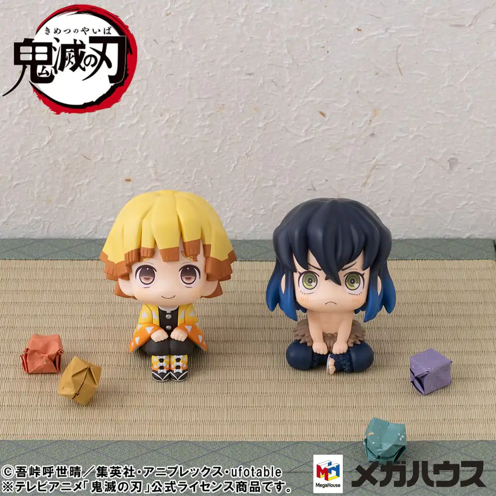 Demon Slayer: Kimetsu no Yaiba Look Up PVC Soška Zenitsu Agatsuma Smile Ver. 11 cm fotografii produktu