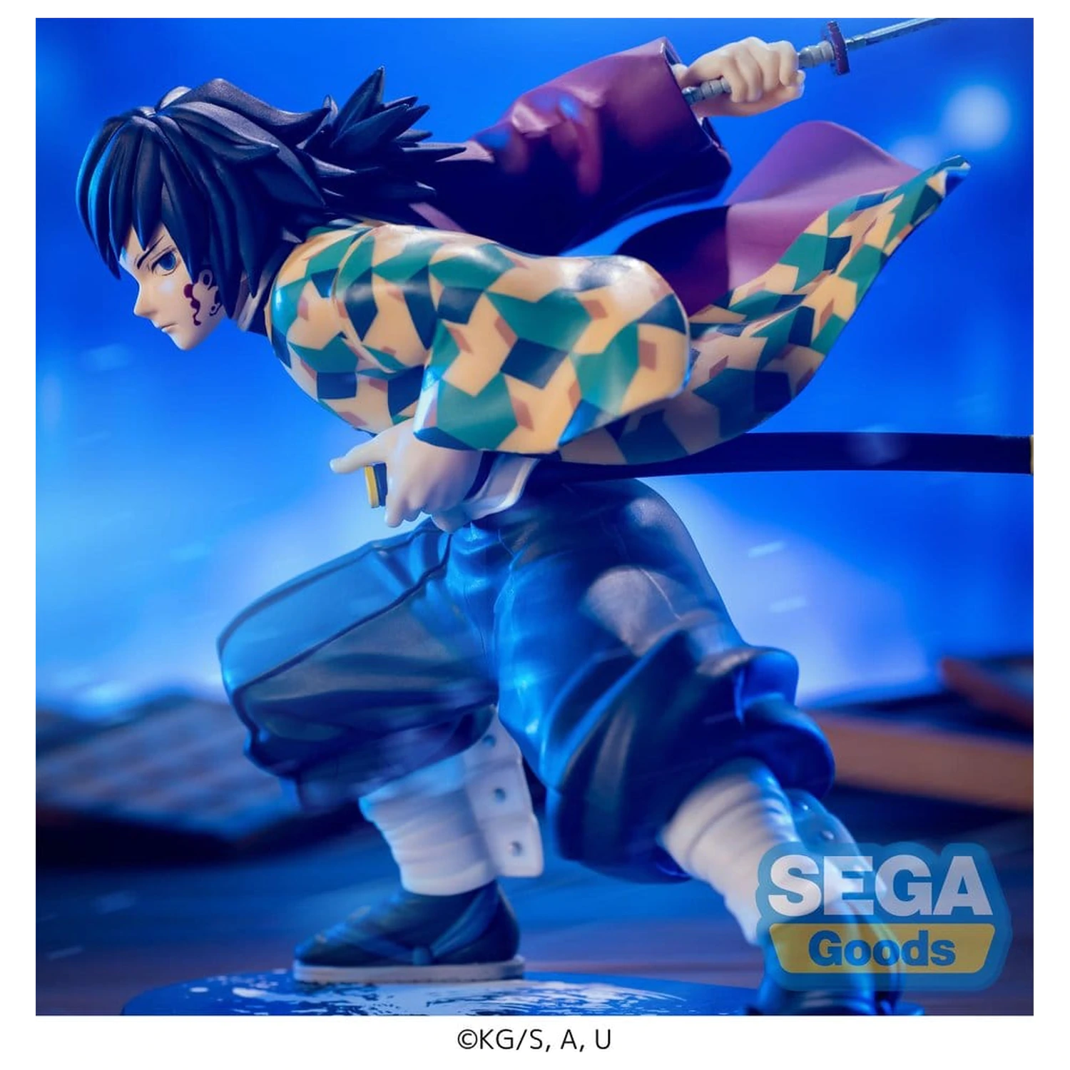 Demon Slayer: Kimetsu no Yaiba Luminasta PVC figurka Giyu Tomioka Awakening 15 cm fotografii produktu