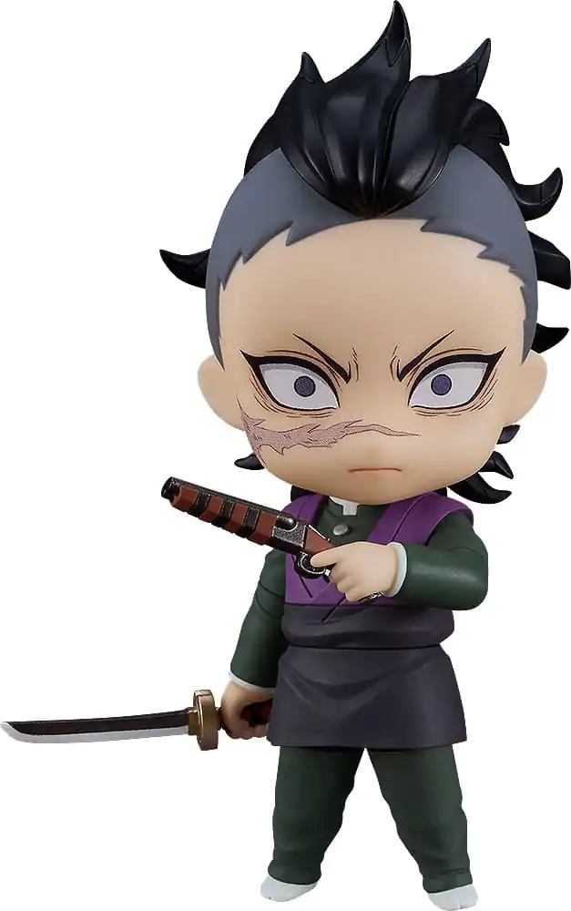 Demon Slayer: Kimetsu no Yaiba Nendoroid akční figurka Genya Shinazugawa 10 cm fotografii produktu