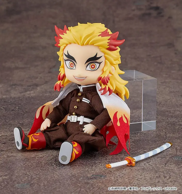 Demon Slayer: Kimetsu no Yaiba Nendoroid Panenka Figurka Kyojuro Rengoku 14 cm fotografii produktu