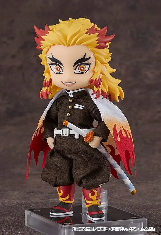 Demon Slayer: Kimetsu no Yaiba Nendoroid Panenka Figurka Kyojuro Rengoku 14 cm fotografii produktu