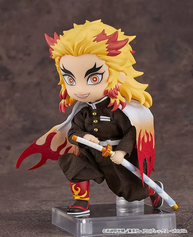 Demon Slayer: Kimetsu no Yaiba Nendoroid Panenka Figurka Kyojuro Rengoku 14 cm fotografii produktu