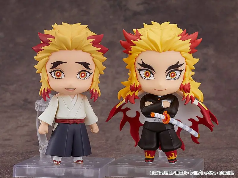 Demon Slayer: Kimetsu no Yaiba Nendoroid figurka Senjuro Rengoku 10 cm fotografii produktu