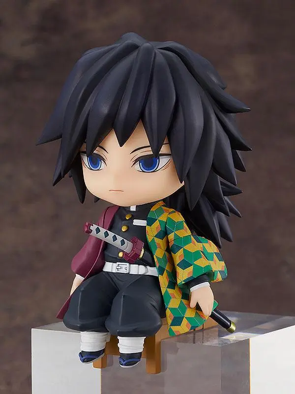 Demon Slayer: Kimetsu no Yaiba Nendoroid Swacchao! figurka Giyu Tomioka 9 cm fotografii produktu
