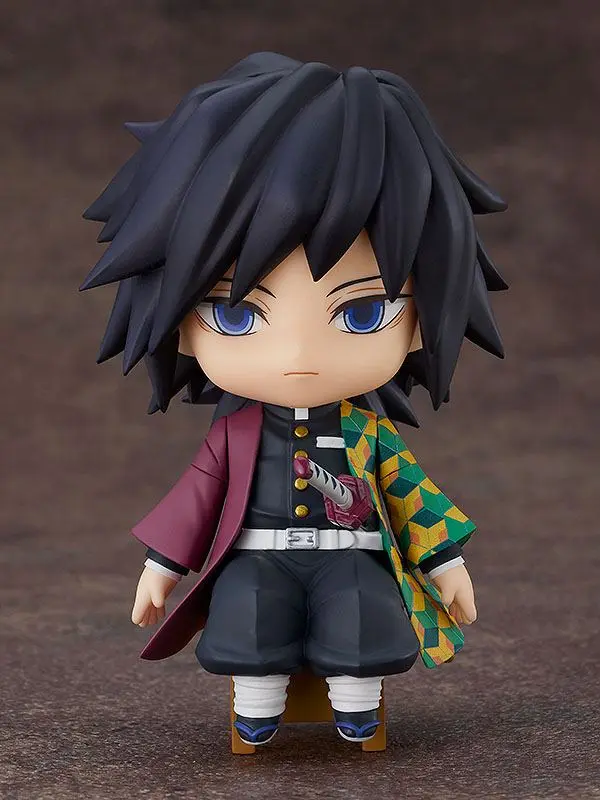 Demon Slayer: Kimetsu no Yaiba Nendoroid Swacchao! figurka Giyu Tomioka 9 cm fotografii produktu