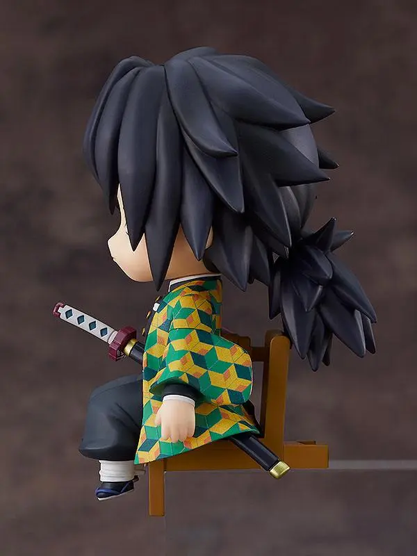 Demon Slayer: Kimetsu no Yaiba Nendoroid Swacchao! figurka Giyu Tomioka 9 cm fotografii produktu
