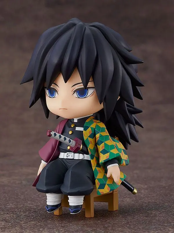 Demon Slayer: Kimetsu no Yaiba Nendoroid Swacchao! figurka Giyu Tomioka 9 cm fotografii produktu