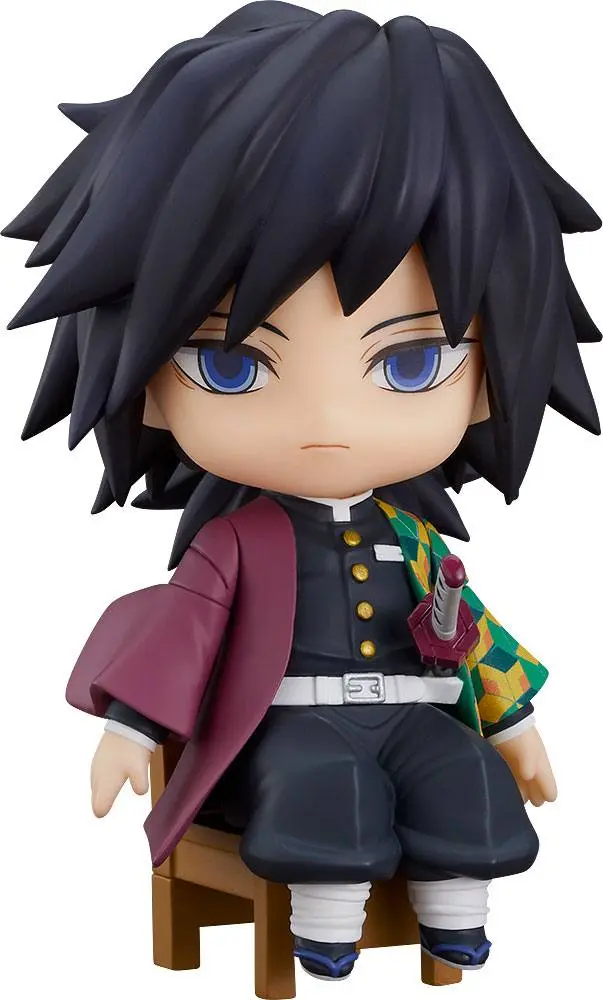 Demon Slayer: Kimetsu no Yaiba Nendoroid Swacchao! figurka Giyu Tomioka 9 cm fotografii produktu