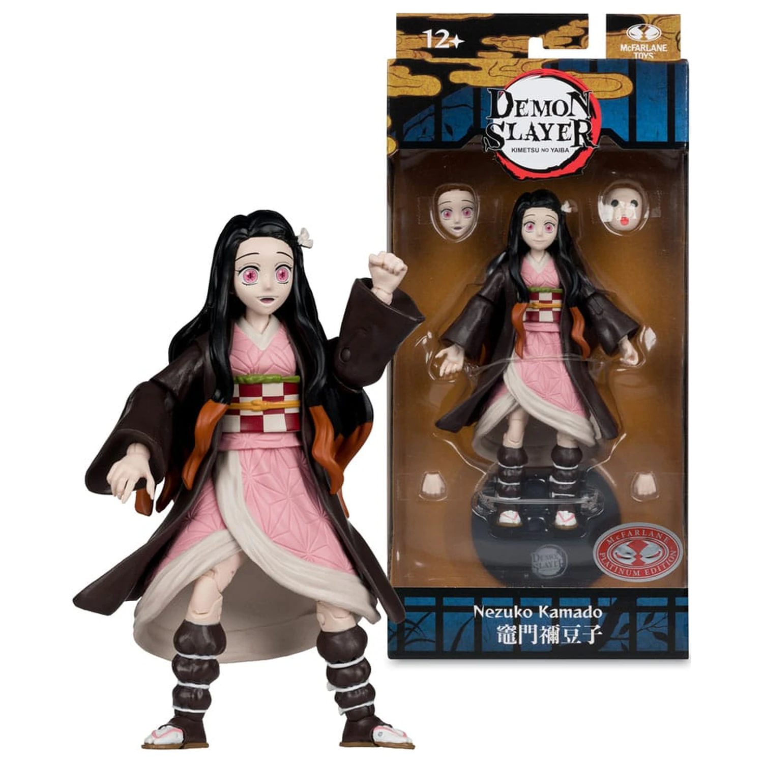Demon Slayer: Kimetsu no Yaiba akční figurka Nezuko Kamado Platinum Edition 14 cm fotografii produktu