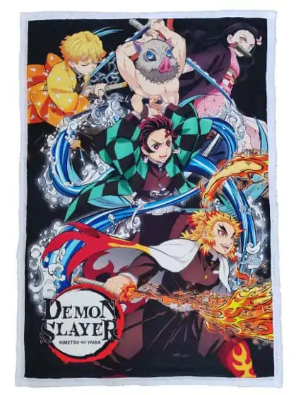 Demon Slayer: Kimetsu no Yaiba Fleece deka 100 x 150 cm fotografii produktu