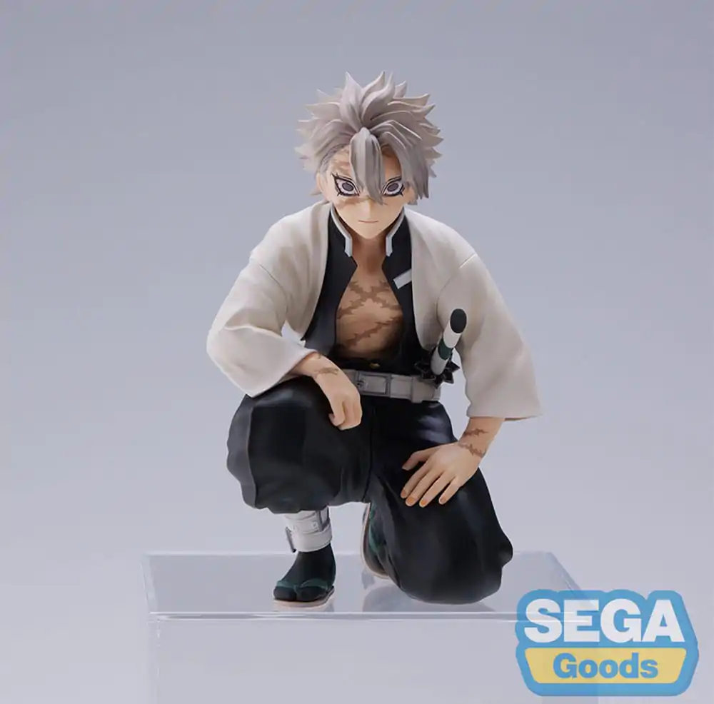Demon Slayer: Kimetsu no Yaiba PM Perching PVC soška Sanemi Shinazugawa (Hashira Meeting) 11 cm (re-run) fotografii produktu