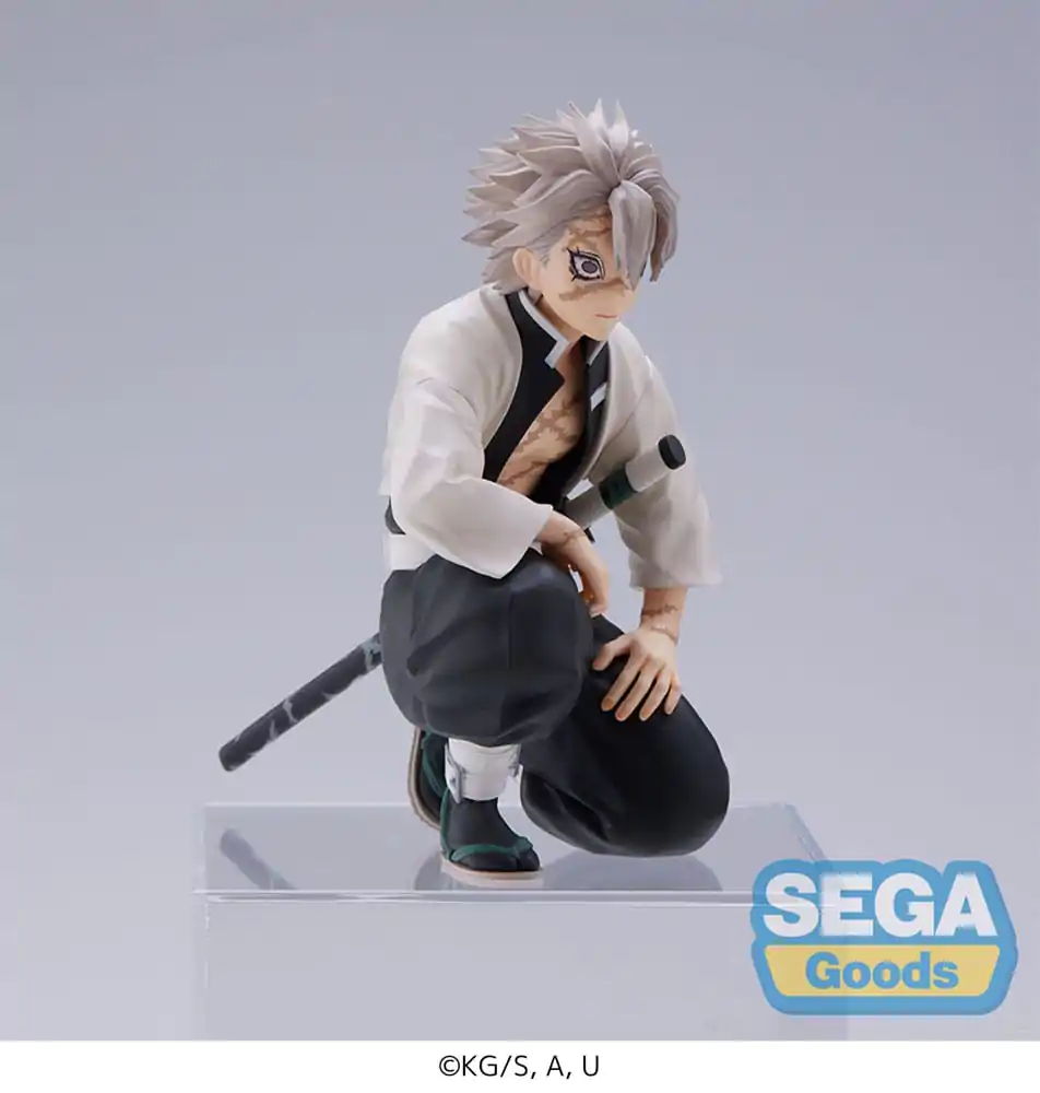 Demon Slayer: Kimetsu no Yaiba PM Perching PVC soška Sanemi Shinazugawa (Hashira Meeting) 11 cm (re-run) fotografii produktu