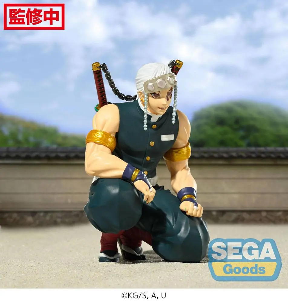 Demon Slayer: Kimetsu no Yaiba PM Perching PVC soška Tengen Uzui (Hashira Meeting) 13 cm fotografii produktu