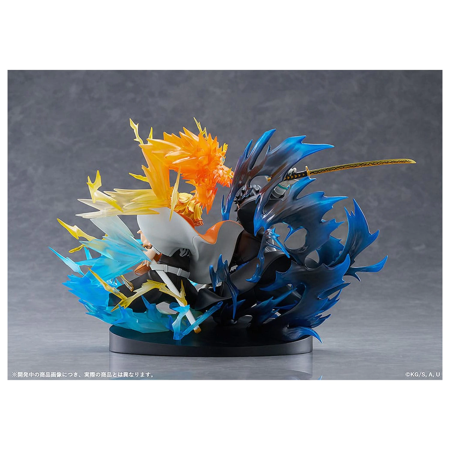 Demon Slayer: Kimetsu no Yaiba PVC soška Zenitsu Agatsuma & Kaigaku 15 cm fotografii produktu