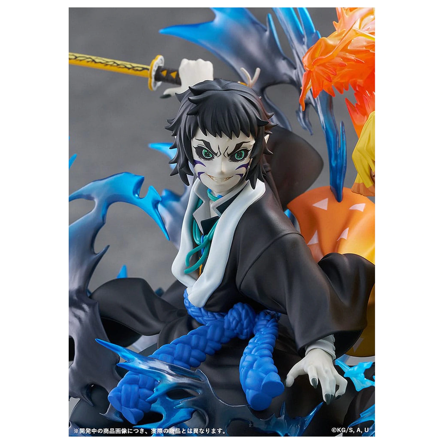 Demon Slayer: Kimetsu no Yaiba PVC soška Zenitsu Agatsuma & Kaigaku 15 cm fotografii produktu