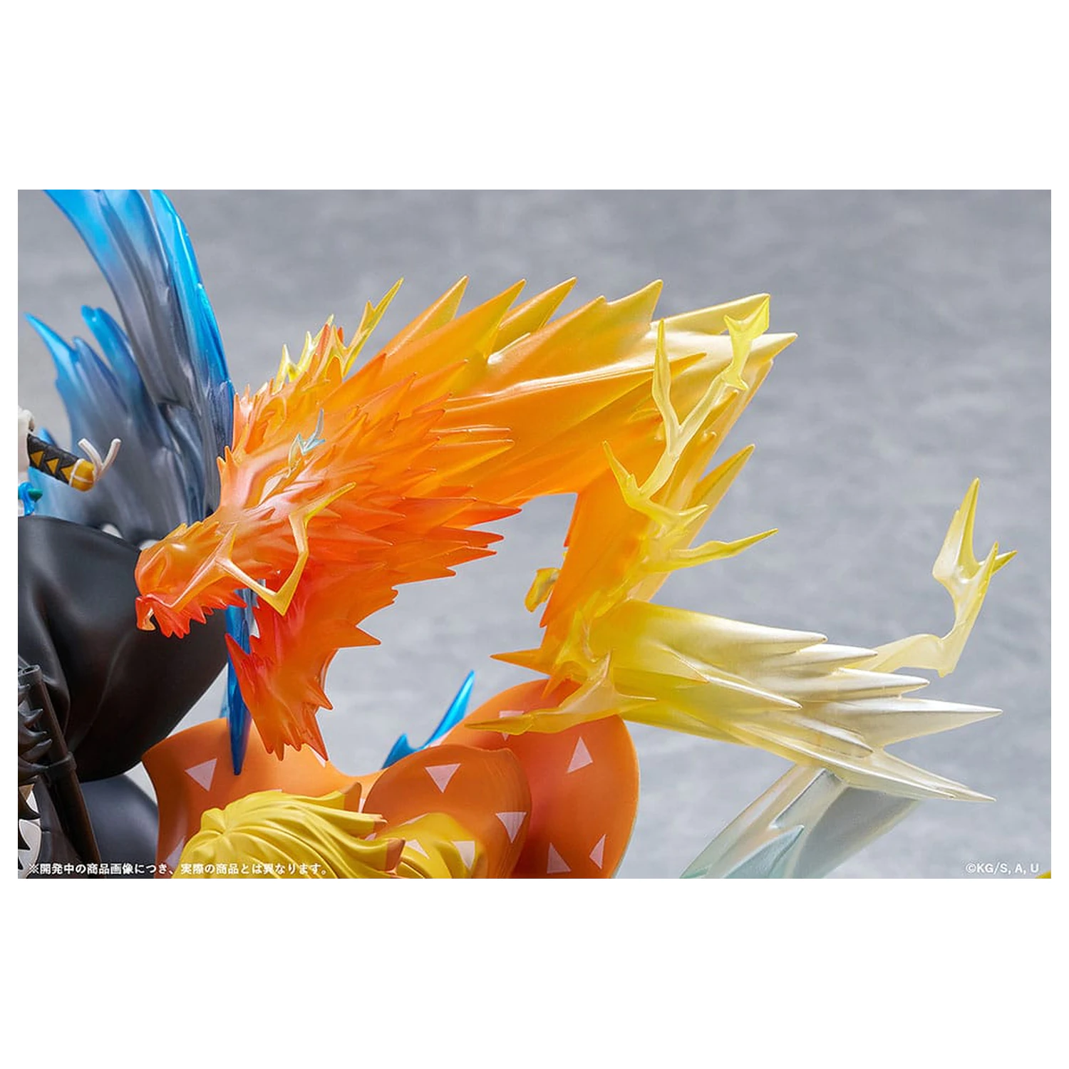 Demon Slayer: Kimetsu no Yaiba PVC soška Zenitsu Agatsuma & Kaigaku 15 cm fotografii produktu