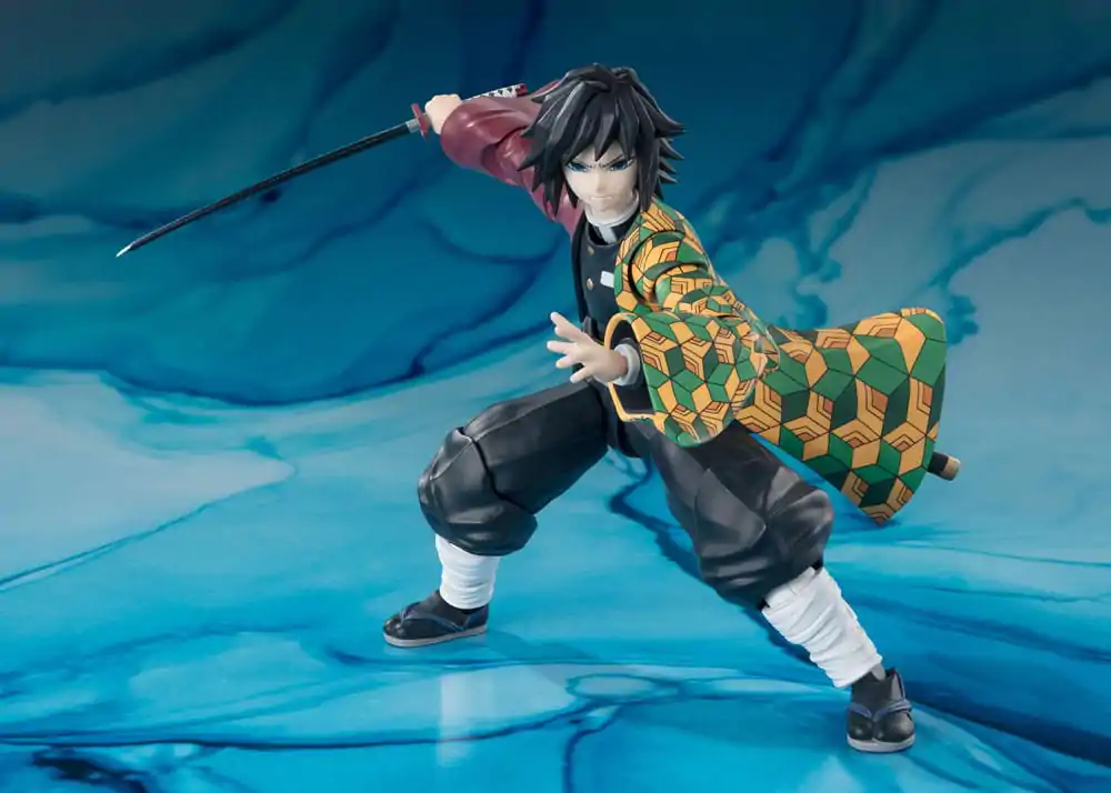 Demon Slayer: Kimetsu no Yaiba S.H. Figuarts akční figurka Giyu Tomioka 15 cm fotografii produktu