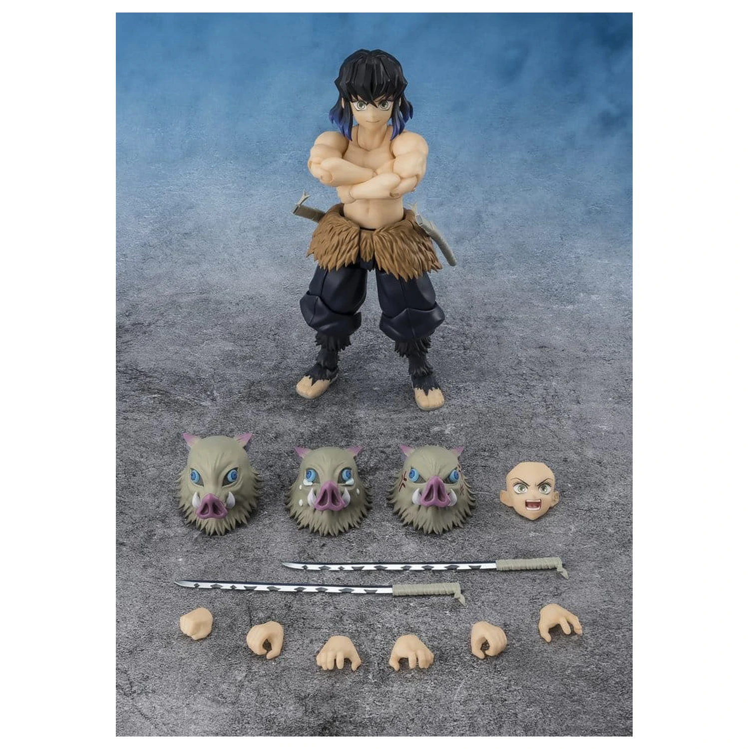 Demon Slayer: Kimetsu no Yaiba S.H. Figuarts akční figurka Inosuke Hashibira 14 cm fotografii produktu