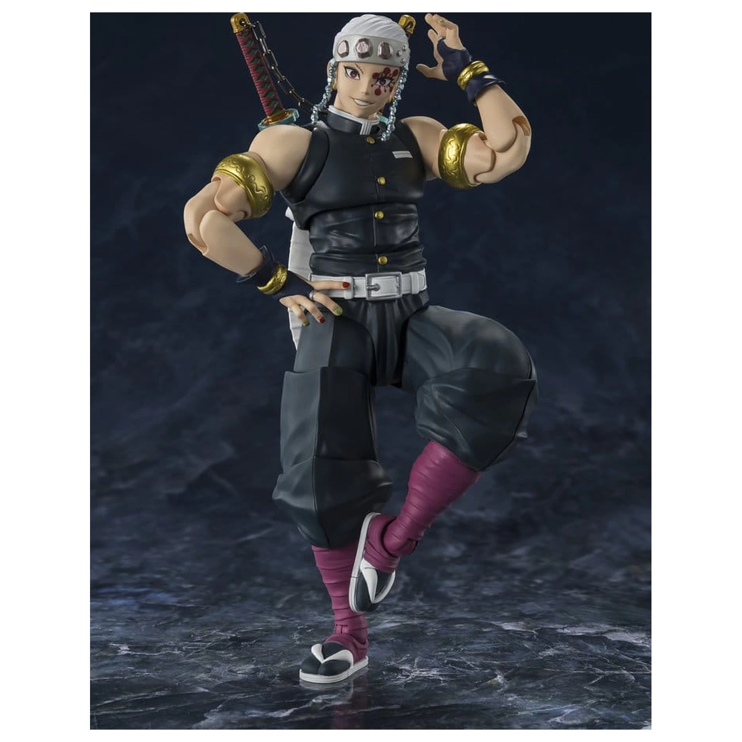 Demon Slayer: Kimetsu no Yaiba S.H.Figuarts akční figurka Uzui Tengen 17 cm fotografii produktu