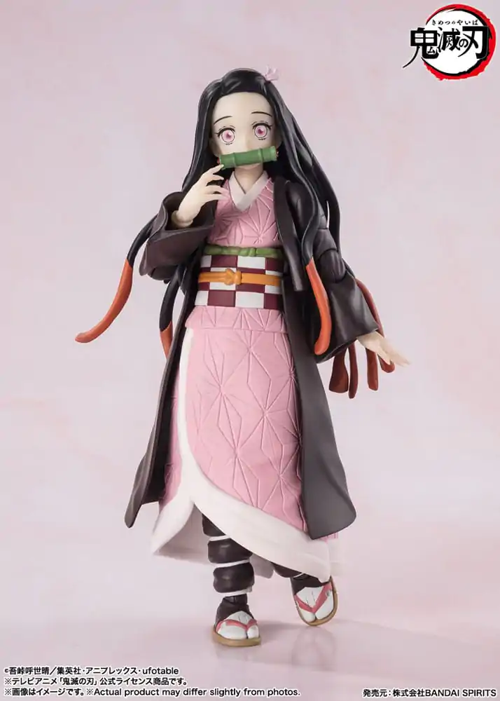 Demon Slayer: Kimetsu no Yaiba S.H. Figuarts akční figurka Nezuko Kamado 13 cm fotografii produktu