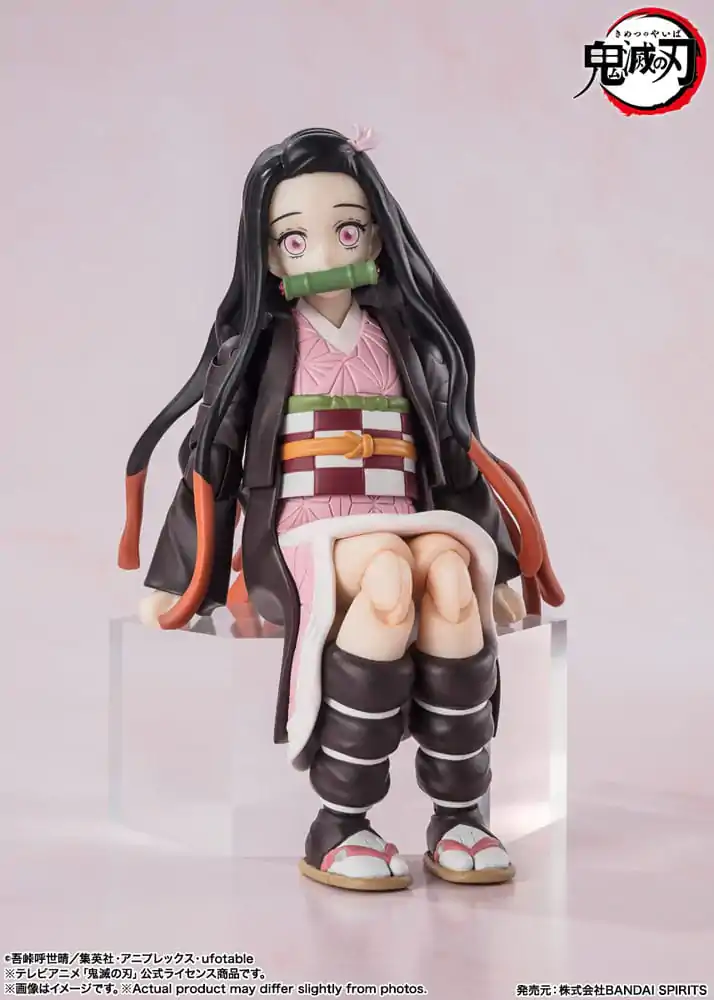 Demon Slayer: Kimetsu no Yaiba S.H. Figuarts akční figurka Nezuko Kamado 13 cm fotografii produktu