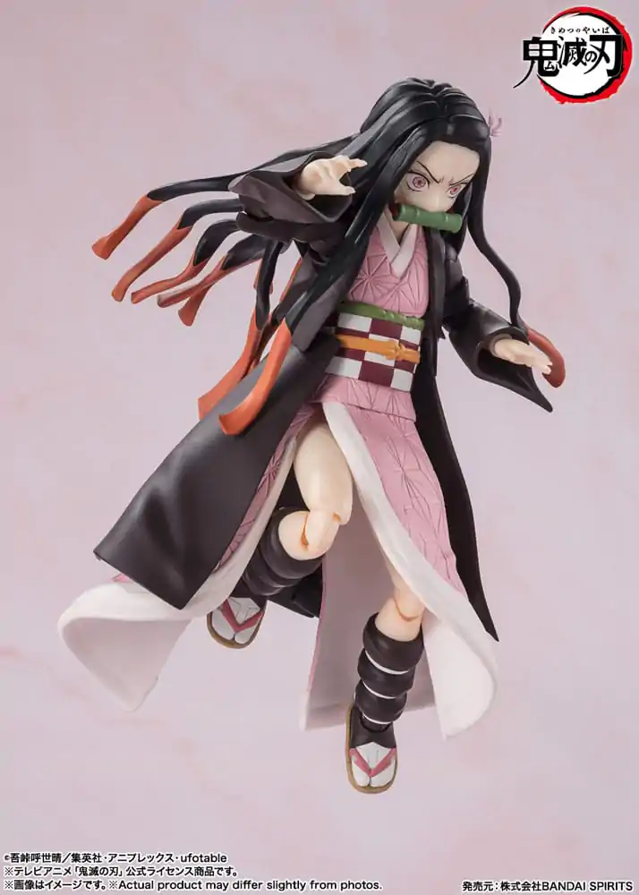 Demon Slayer: Kimetsu no Yaiba S.H. Figuarts akční figurka Nezuko Kamado 13 cm fotografii produktu