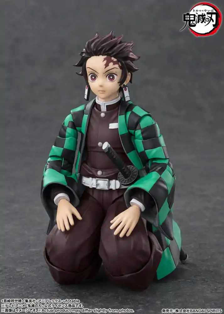 Demon Slayer: Kimetsu no Yaiba S.H. Figuarts Akční figurka Tanjiro Kamado 14 cm fotografii produktu