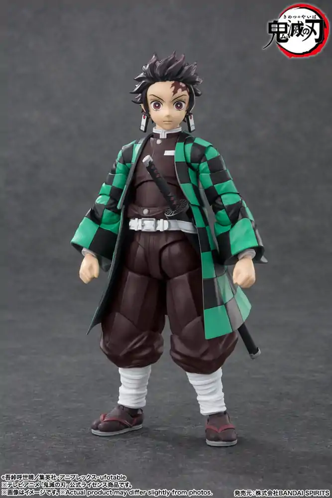 Demon Slayer: Kimetsu no Yaiba S.H. Figuarts Akční figurka Tanjiro Kamado 14 cm fotografii produktu