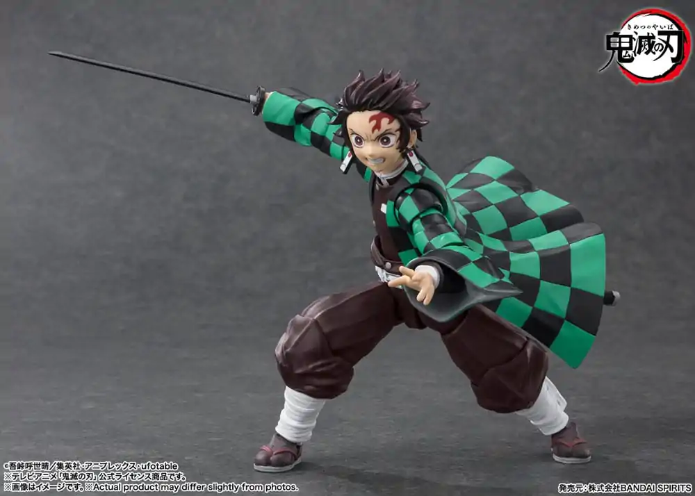 Demon Slayer: Kimetsu no Yaiba S.H. Figuarts Akční figurka Tanjiro Kamado 14 cm fotografii produktu