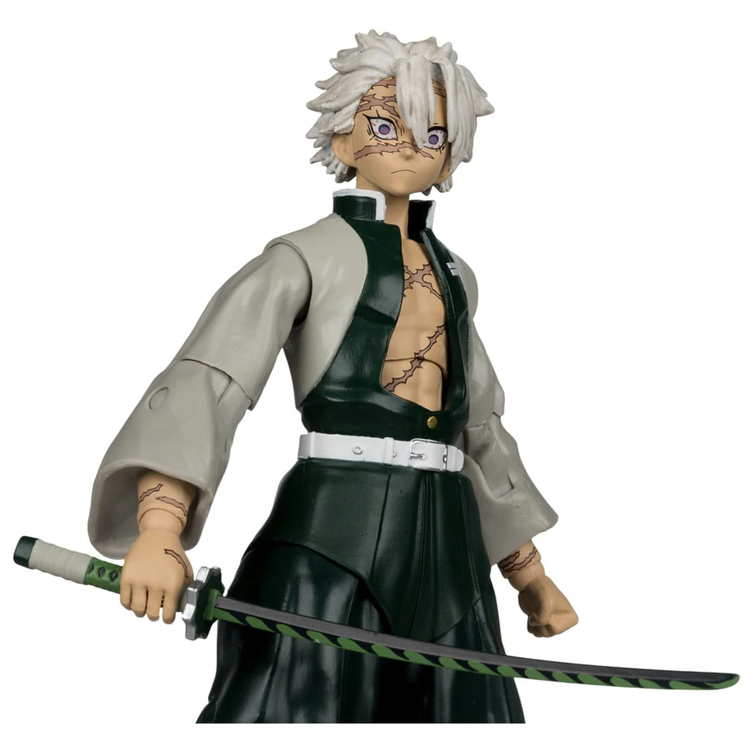 Demon Slayer: Kimetsu no Yaiba akční figurka Sanemi Shinazugawa 17 cm fotografii produktu