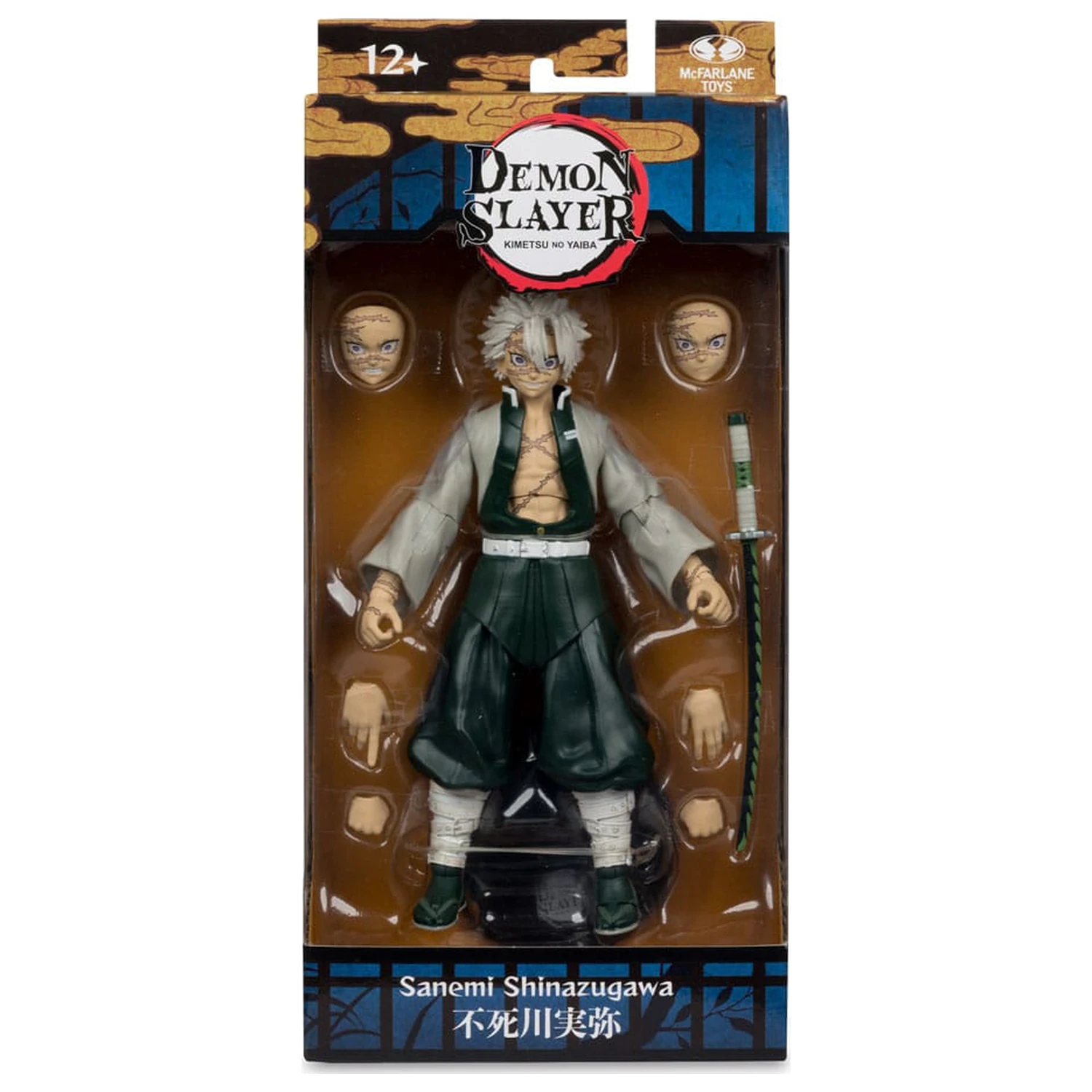 Demon Slayer: Kimetsu no Yaiba akční figurka Sanemi Shinazugawa 17 cm fotografii produktu