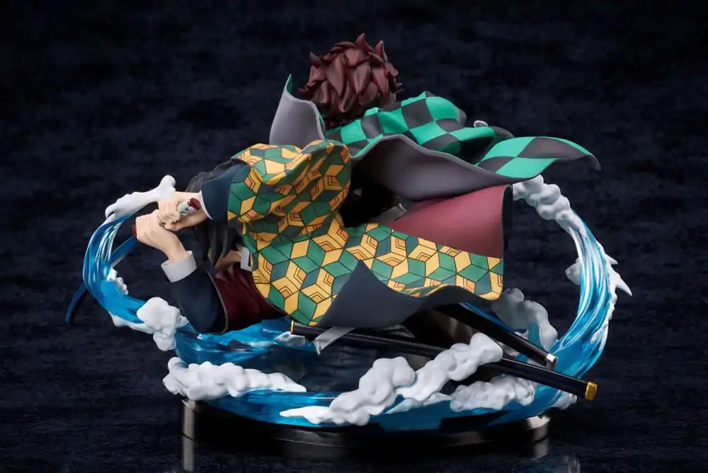 Demon Slayer: Kimetsu no Yaiba PVC soška Tanjiro & Giyuu 13 cm fotografii produktu