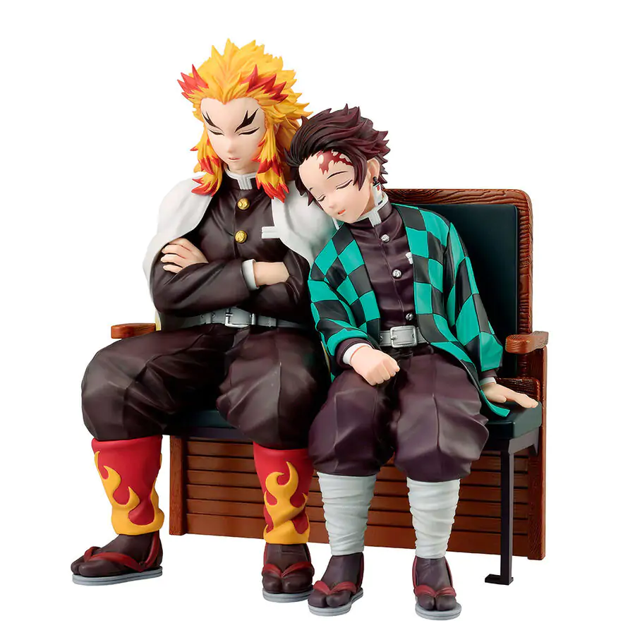 Demon Slayer Kimetsu no Yaiba Tanjiro Kamado & Kyojuro Rengoku Locus Ichibansho figurka 15 cm fotografii produktu